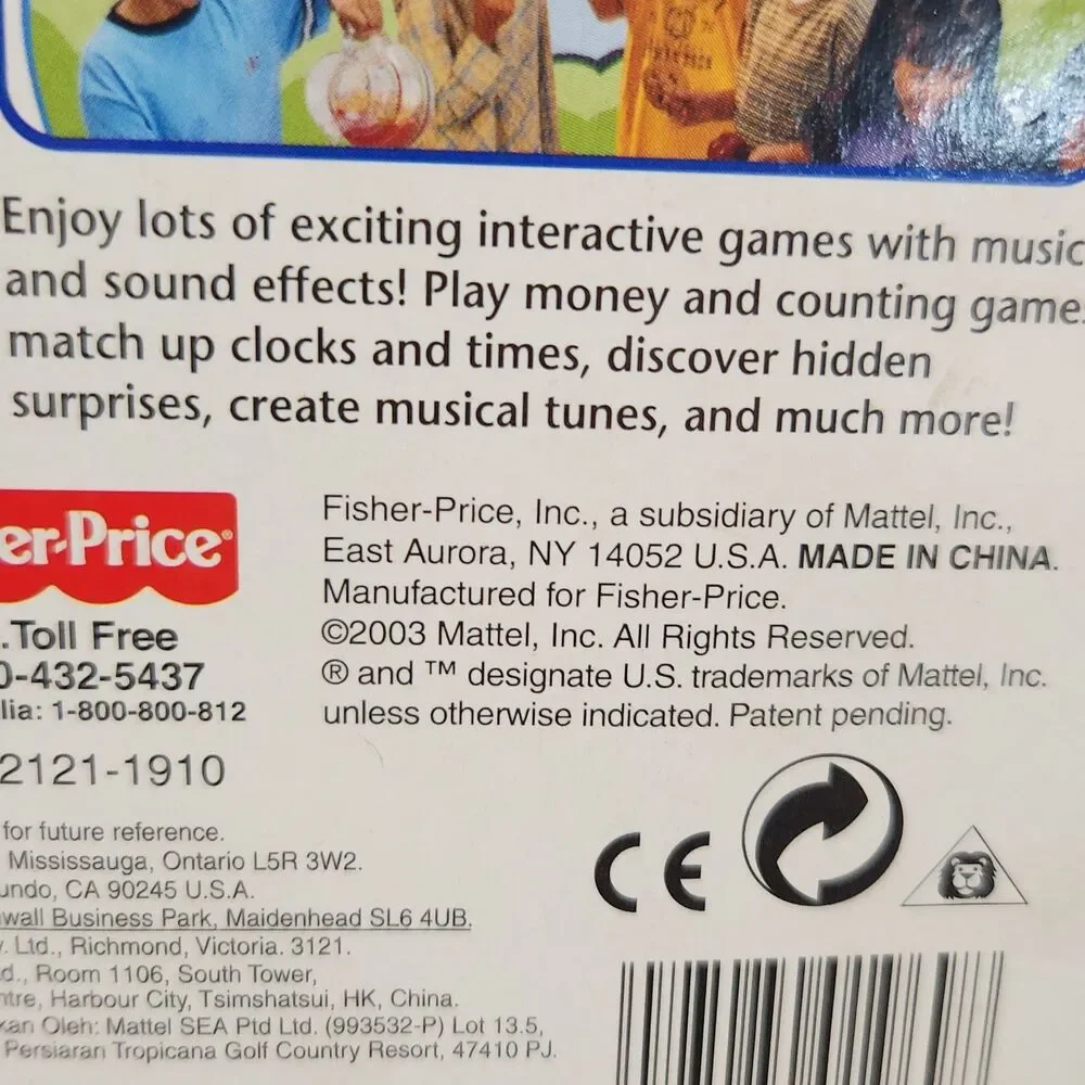 Fisher Price Power Touch Math Money & Time Grade 2 Book and Cartridge New